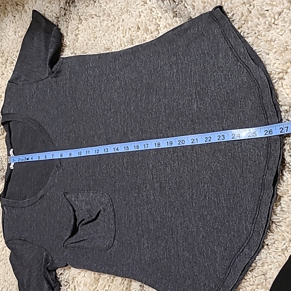 Z Supply Gray Short Sleeve Tee - Picture 5 of 8